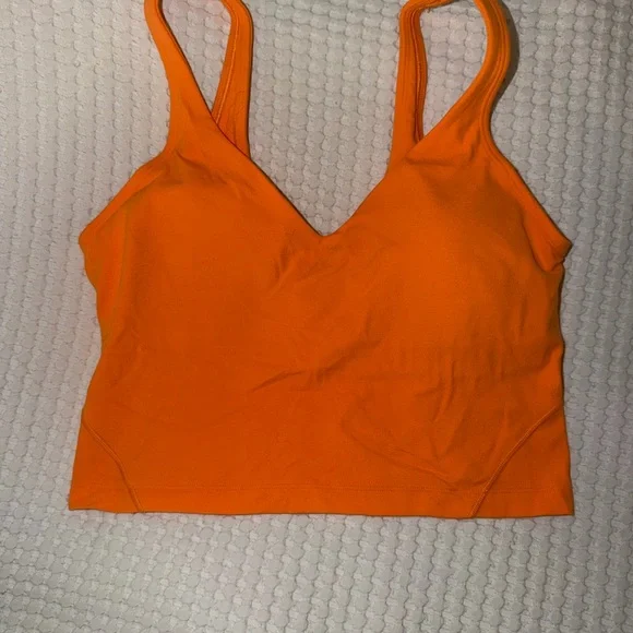 Lululemon Orange Align Tank - Picture 1 of 7